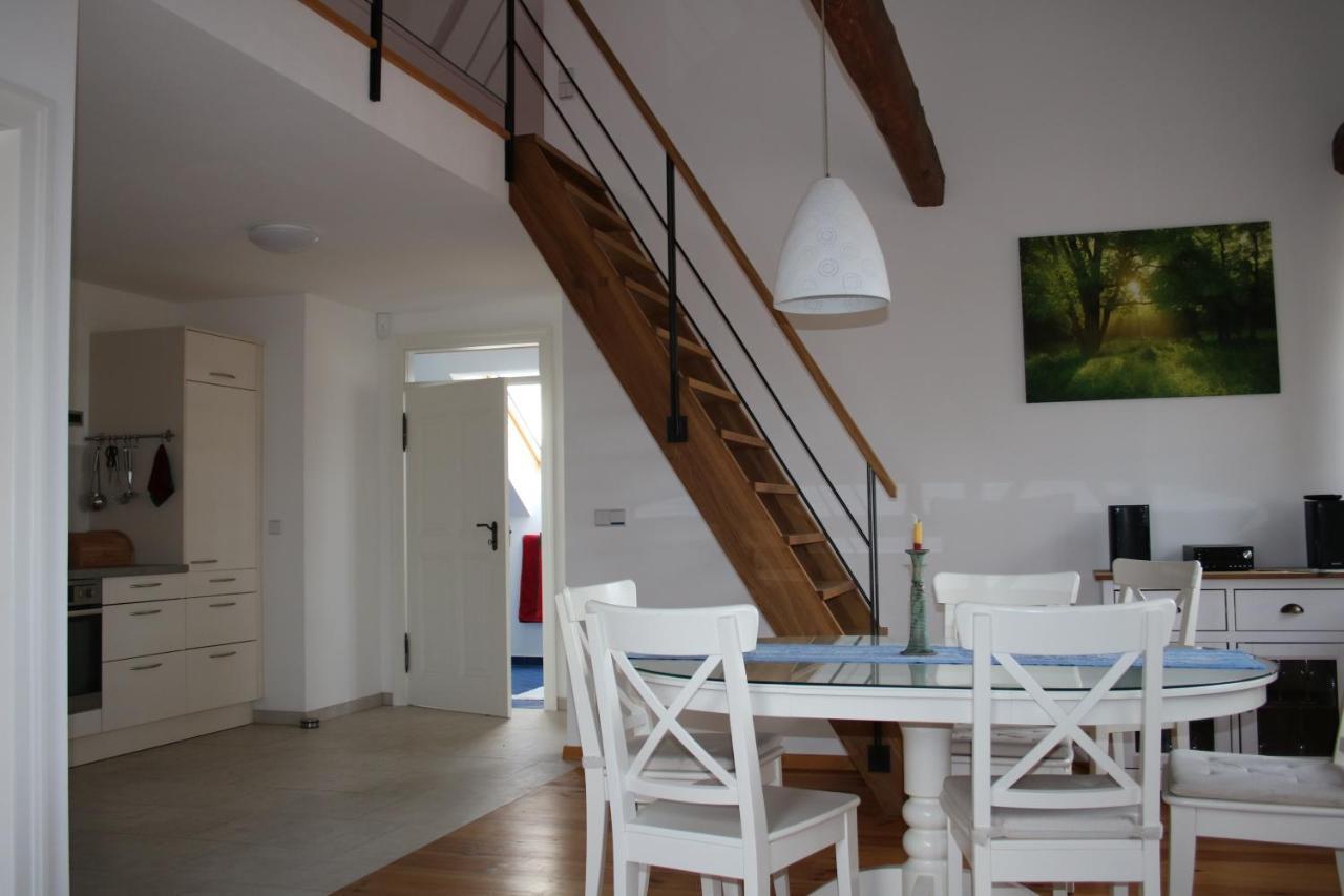 Ferienwohnung Am Weltnaturerbe Grumsin Ziehten Exteriör bild