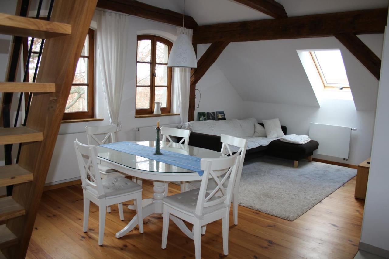 Ferienwohnung Am Weltnaturerbe Grumsin Ziehten Exteriör bild